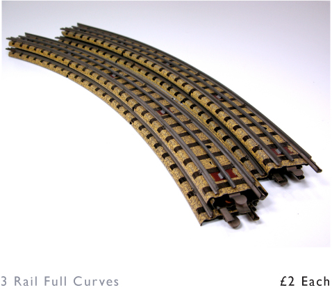 Hornby Dublo 3 Rail Full curves
